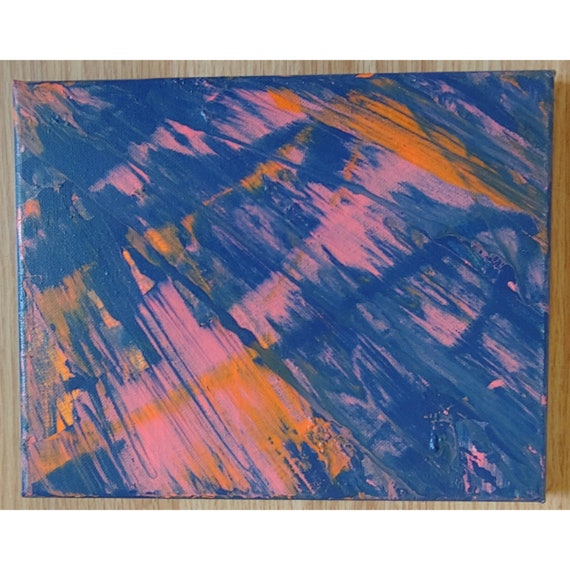 How To Paint Tie Dye With Acrylic Paint On Canvas - mini ...