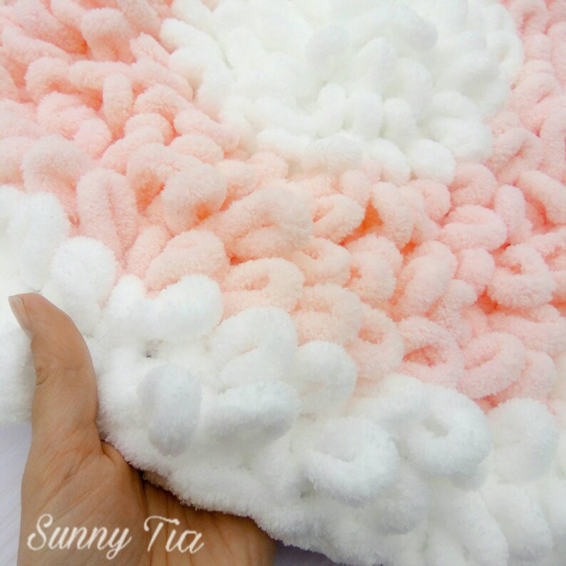 pet sleeping place Whitepeach soft rug for cat plush dog bed knit pad