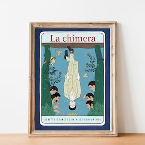 Poster del film La Chimera stampabile, poster di Tomb Raiders, stampa artistica del film, decorazione da parete, decorazione per home theater, download digitale