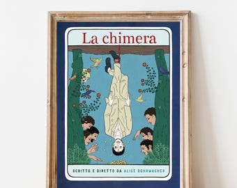 La Chimera Printable Movie Poster, Tomb Raiders Poster, Film Art Print, Wall Decor, Home Theater Decor, Digital Download