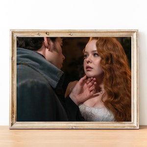 Penelope and Colin Bridgerton print, Bridgerton Printable Poster Season 3, Historical Romance TV Series, Regency Wall Art, Fan Gift