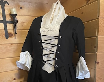 18th century polonaise gown set