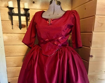 18th century outlander Claire French ballgown