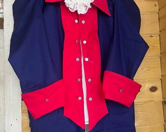 18th Century Colonial Reenactment Cotton Men’s Coat