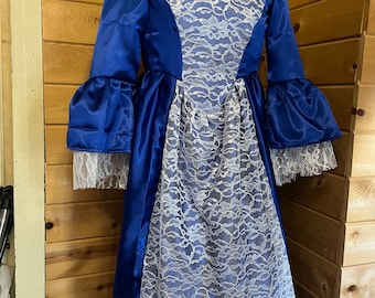 Colonial ballgown ready to ship