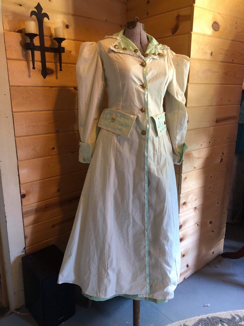 Custom 19th Century Edwardian Victorian Steampunk Overcoat | Etsy