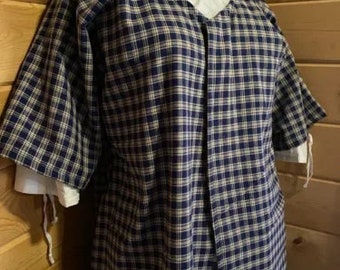 homespun colonial bedgown