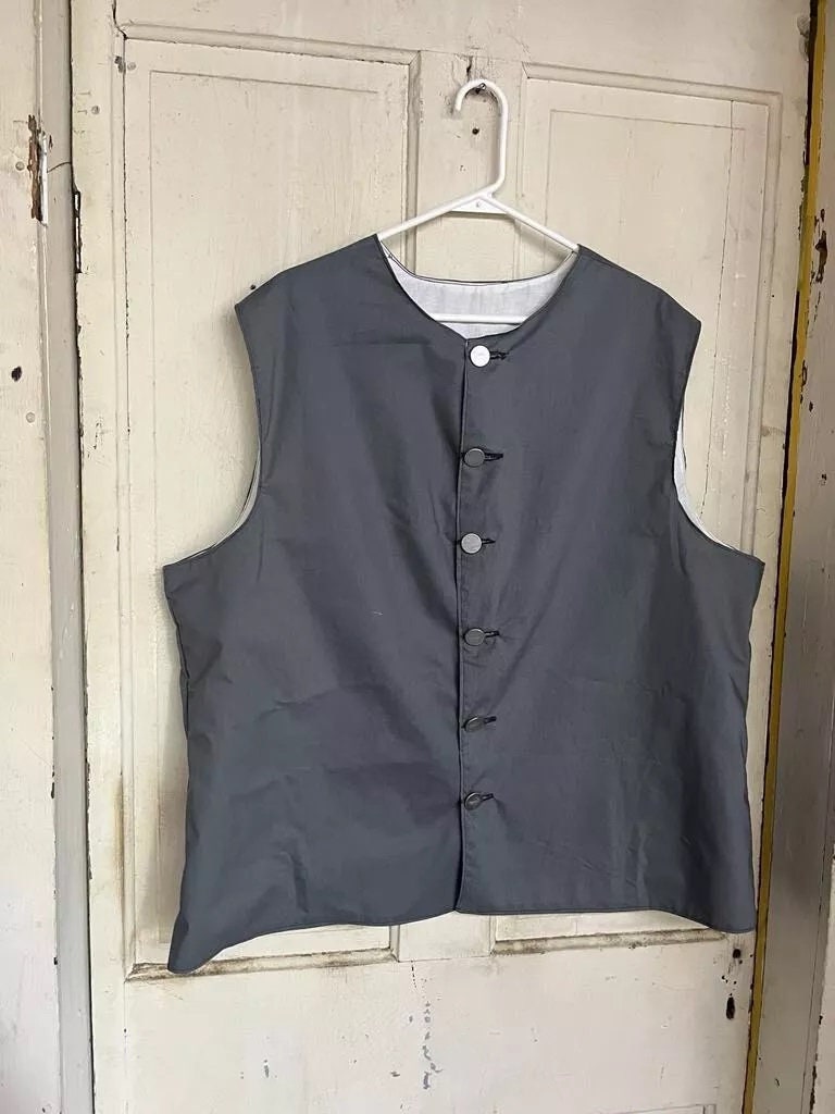 Colonial 18th century revolutionary war or pirate waistcoat vest