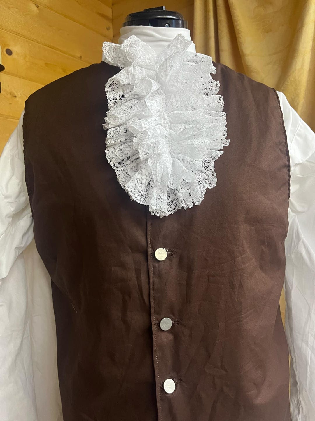 Colonial 18th Century Revolutionary War or Pirate Waistcoat Vest - Etsy