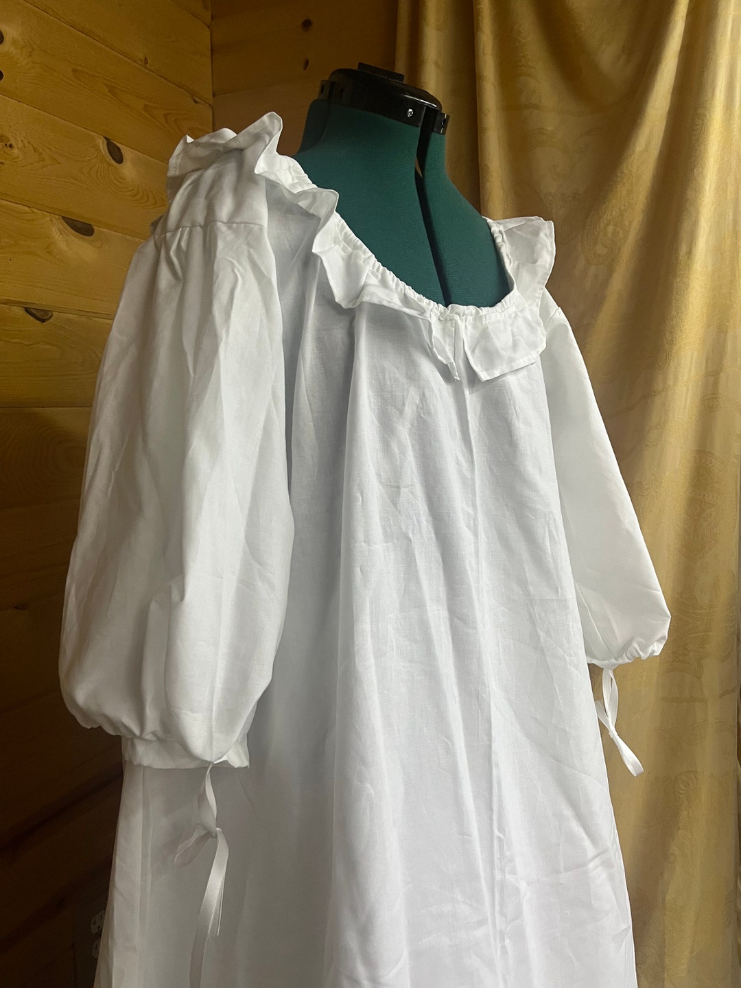 トップス 1900s Muslin Cotton Church Smock il_1080xN.6116555923_p1k7.jpg