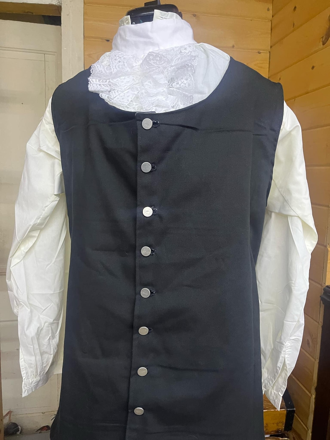 Colonial 18th Century Revolutionary War or Pirate Waistcoat Vest - Etsy