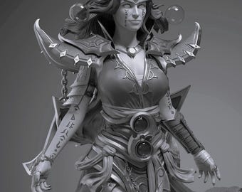 Un magnifique cosplay de Xal'atath par Liza Elios - World of Warcraft