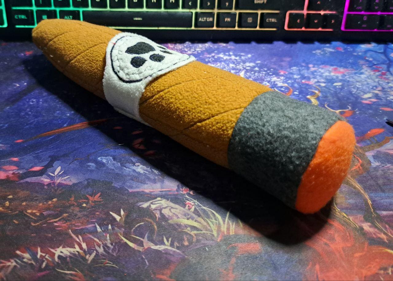 Cigar Plushy Prop For Cosplay & Fursuits