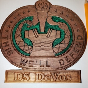 Personalized Drill Sergeant Badge