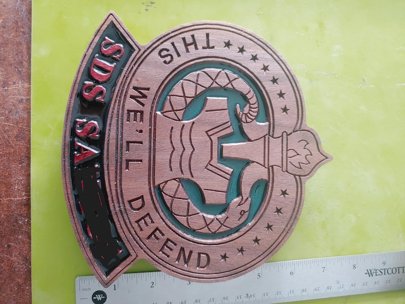 Rocker Drill Sergeant Badge / Patch Style / Army Badge / Drill Sergeant ...