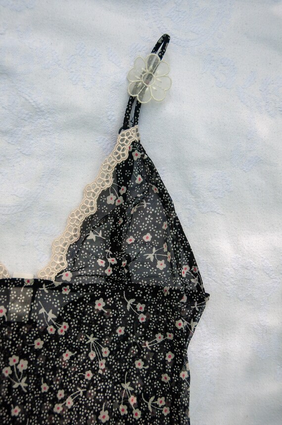 La Perla romantic black floral lace bodysuit