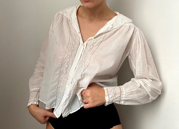 Imperfect antique blouse