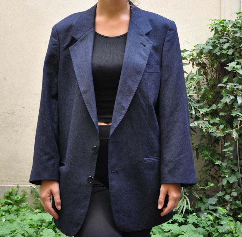 vintage oversized blazer