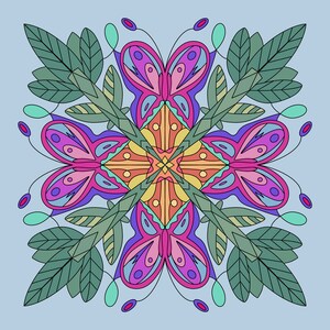 Calm & Chill - Bundle of 16 Mandala Colouring Pages