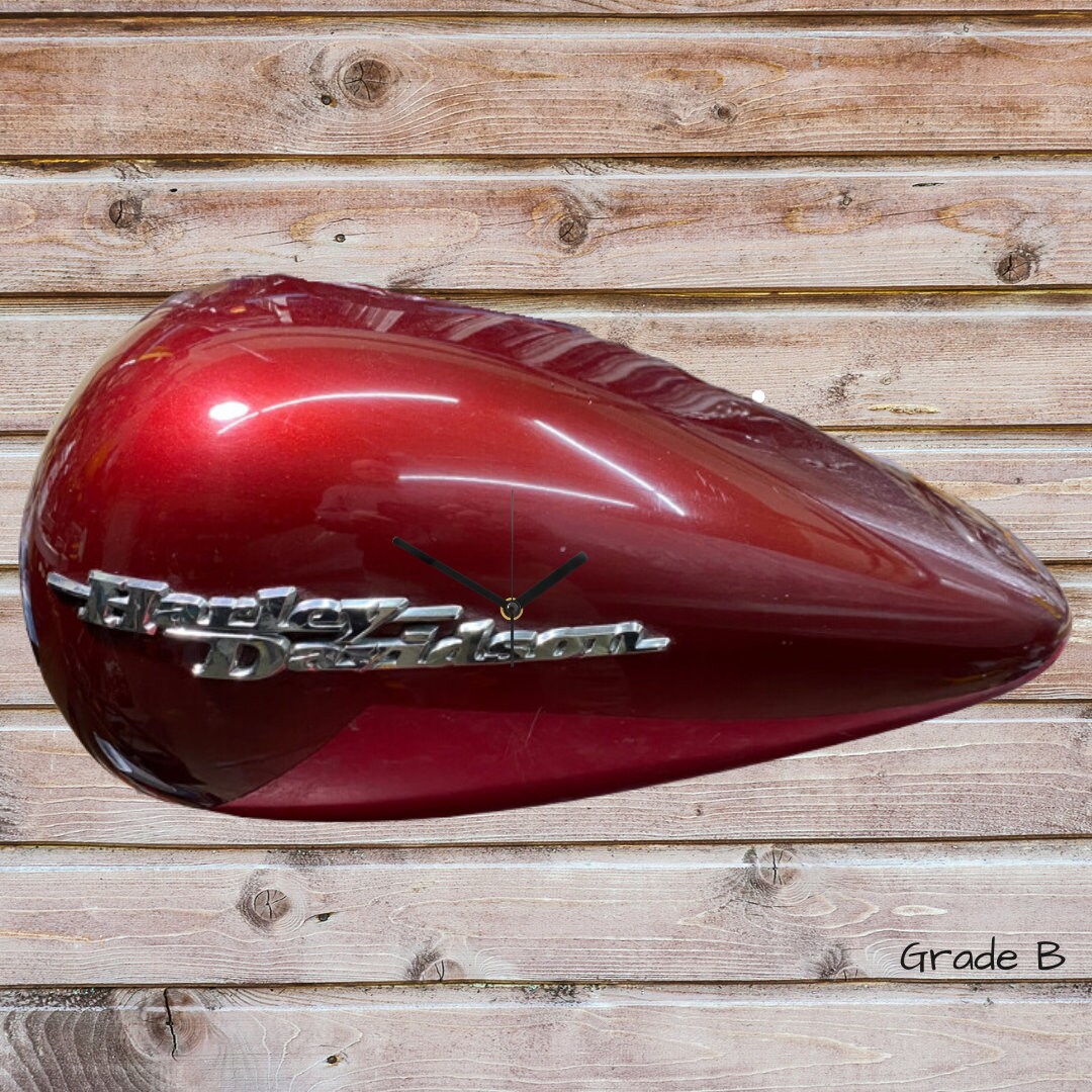 Harley Davidson Gas Tank Wall Clock Handmade / Man Cave / Office Road