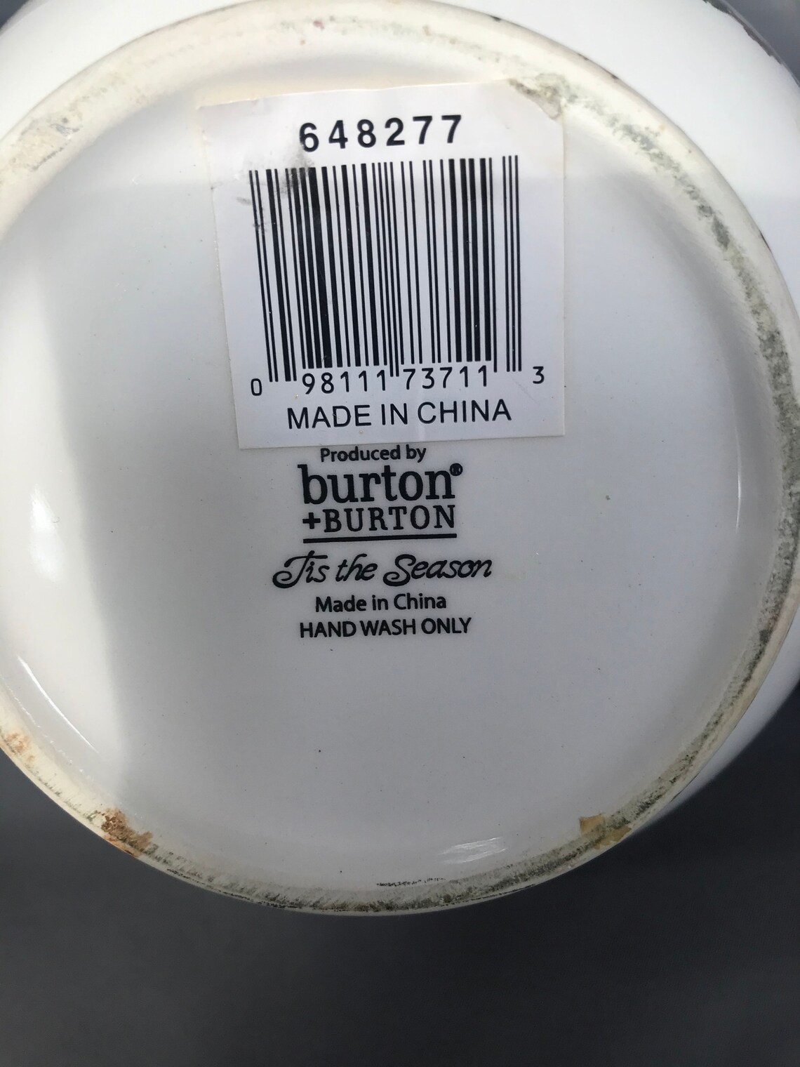 Burton & Burton Teapot Tis the Season John Etsy