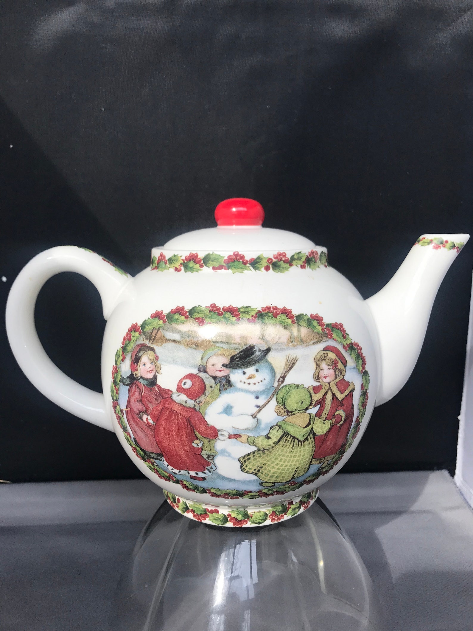 Burton & Burton Teapot Tis the Season John Etsy