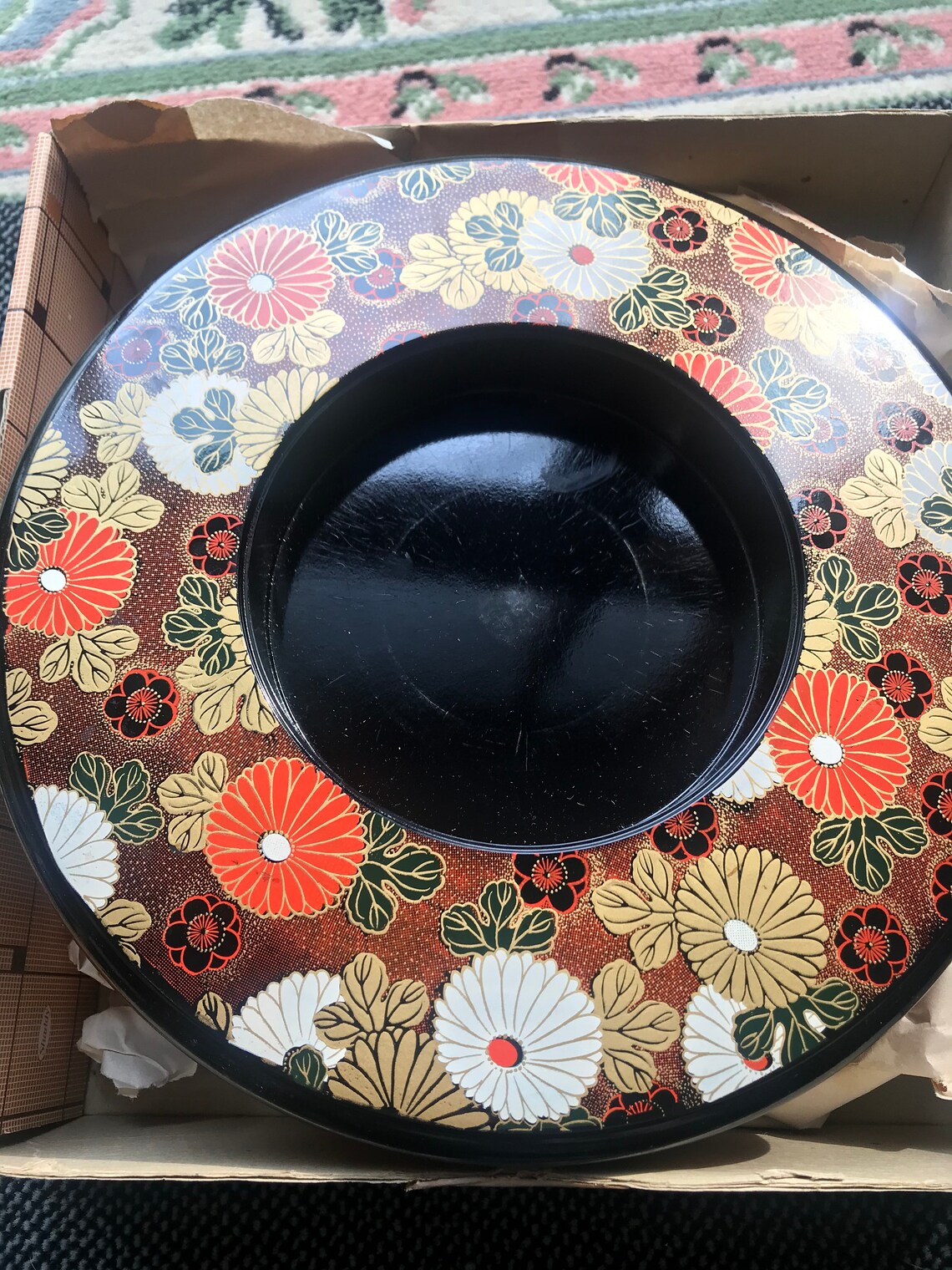 Vintage Lacquerware Japanese Bento Box Set Etsy