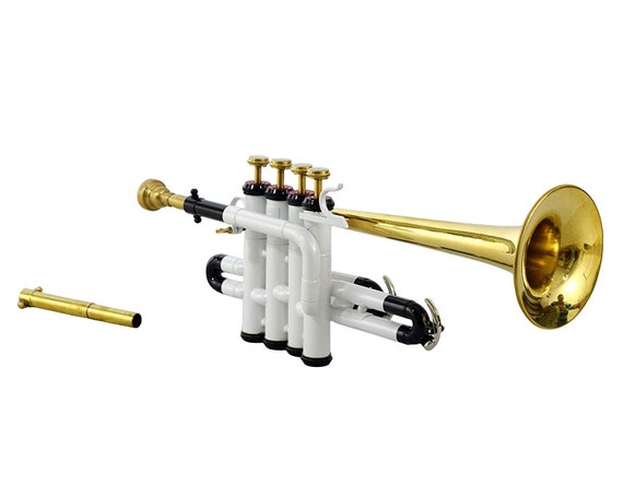 Bb sai musical Piccolo Trumpet Red and BLUE