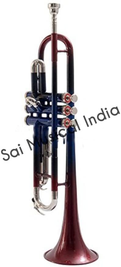 Sai Musical India on sale Trumpet Ptr-25, Bb (Multicolor3) Brand: