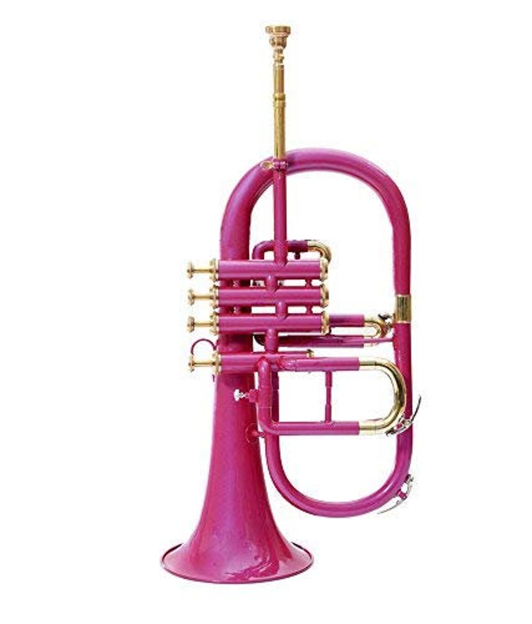 Queen Brass F25 Flugel Horn Bb 4 Valve pink Etsy