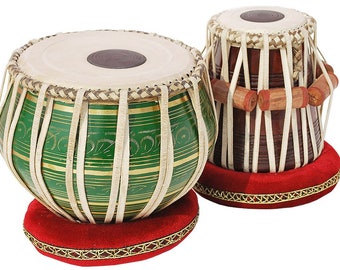 Padded Bag Hammer SAI TRADERS Tabla Drum Set Concert Quality Sheesham Dayan Tuneable To C# Book Double Color 2.5Kg Copper Bayan Cushions & Cover Padded Bag Hammer SAI TRADERS Tabla Drum Set Concert Quality Sheesham Dayan Tuneable To C# Book Double Color 2.5Kg Copper Bayan Cushions & Cover
