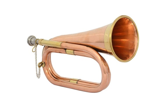 Sai Musical Store Bugle Copper brass to Play Decorative Gift Etsy