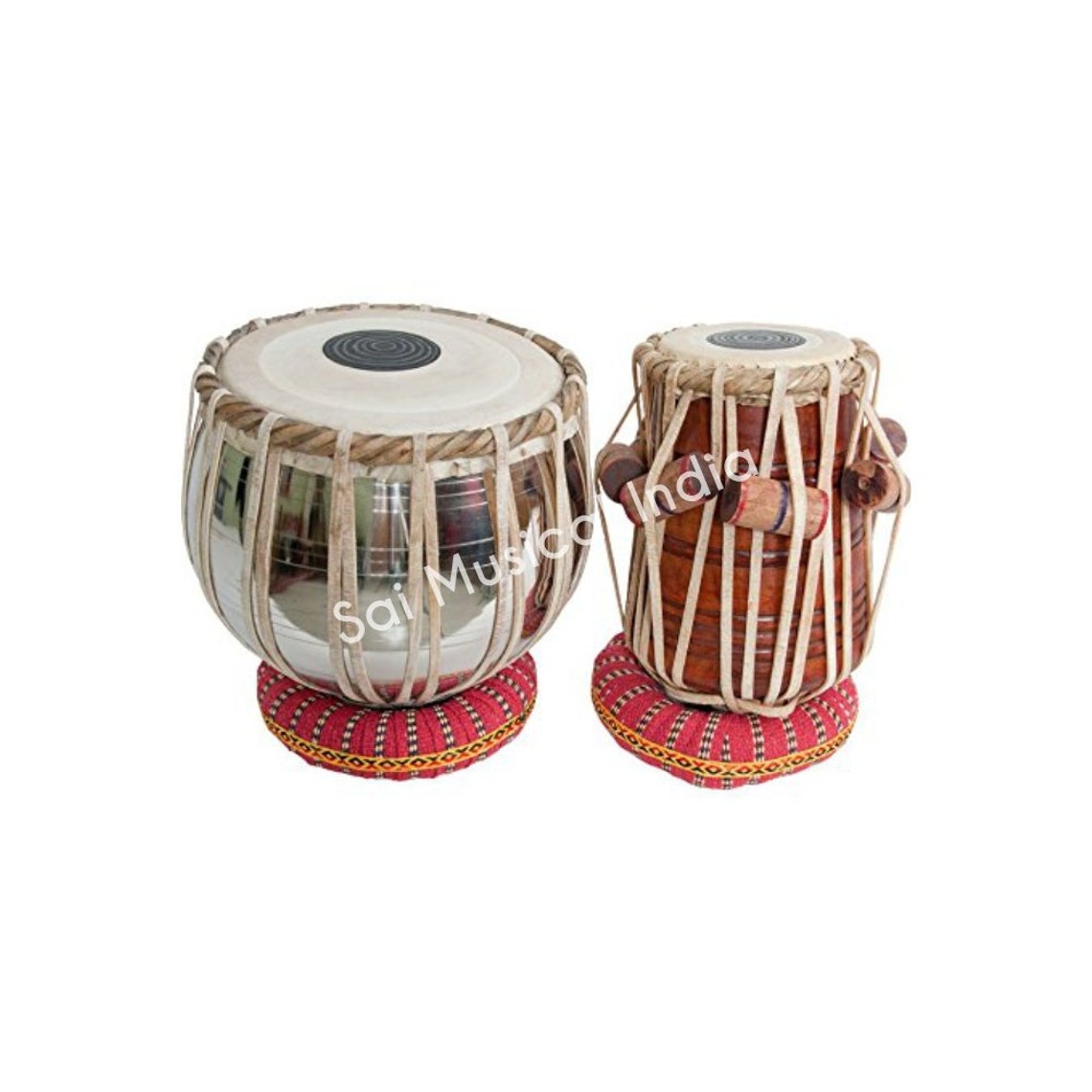 Student Tabla Drum Set Basic Tabla Set Steel Bayan Dayan Etsy