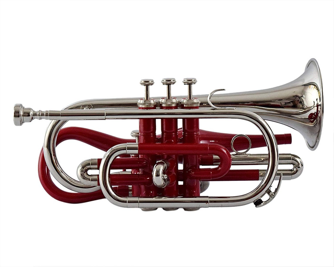 Queen Brass 4 Valve Brass Echo W/case RED Etsy