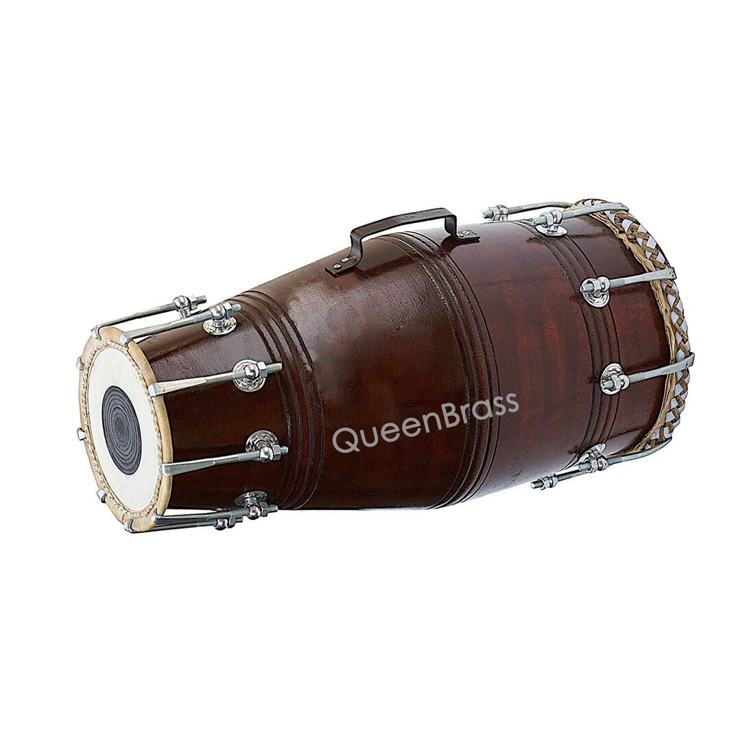 Buy Naal Drum Bolt Tuned Pro Quality Shesham Wood Dholak Dhol