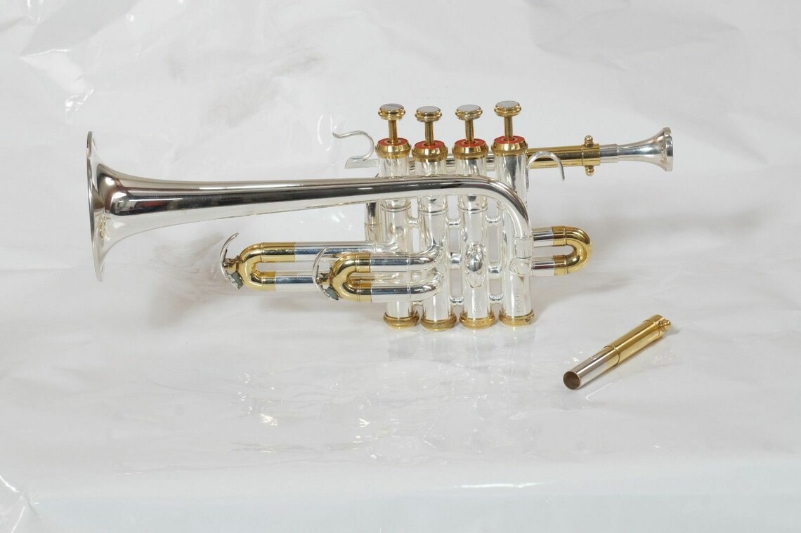 Sale on Piccolo Trumpet Golden and Silver Finish Etsy