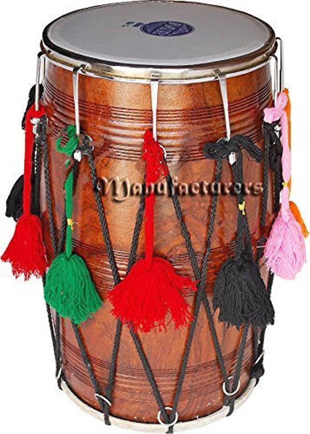 Punjabi Bhangra Dhol Drums Dark Sheesham Wood Playing Stick Etsy