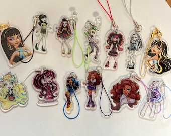 Monster High Phone Charms (Pt. 2)