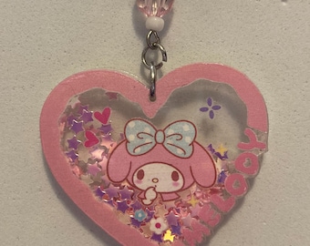 My Melody Shaker Keychain