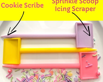 Cookie Scribe, Sprinkle Scoop/Icing Scraper