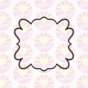 Plaque Cookie Cutter