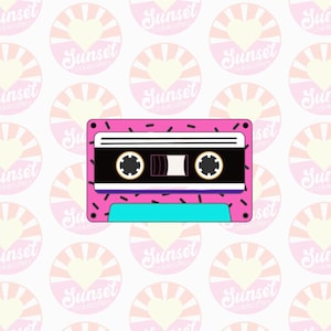 Cassette Tape 80’s Cookie Cutter/Retro Cookie Cutter