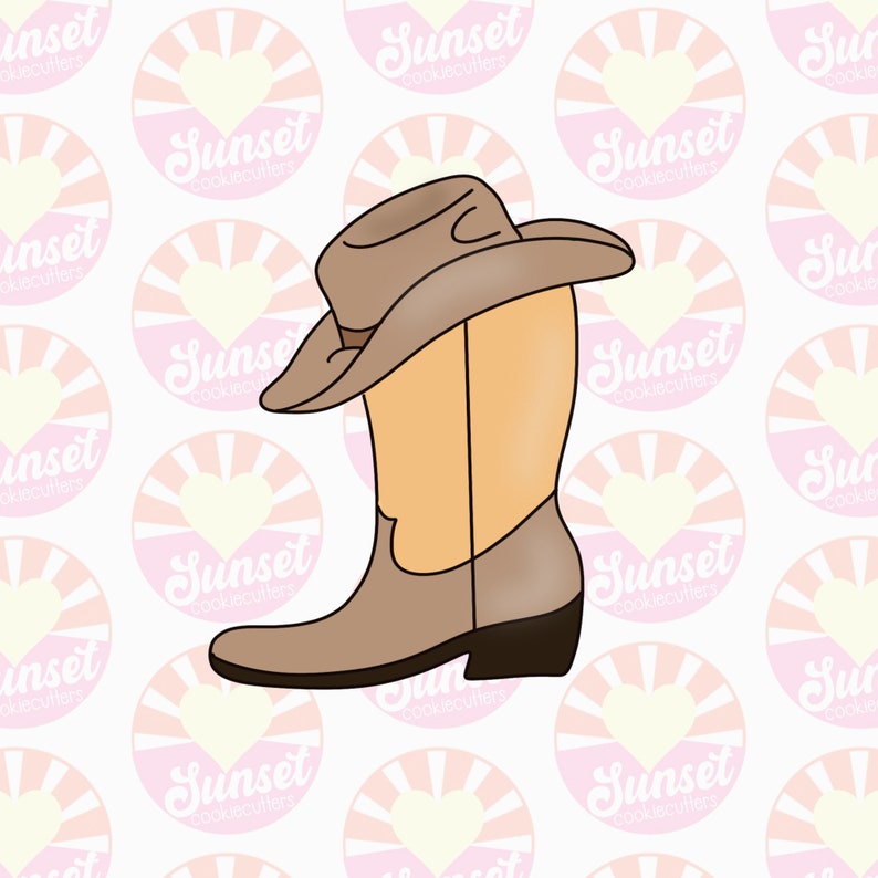 YAFIYGI Cowboy Hat Cookie Cutter Boot Cowgirl Cookie Cutter Set Rustic Western Cookies Cutter Shapes Funny Fiesta Baking Tools Rodeo Cookie Cutters