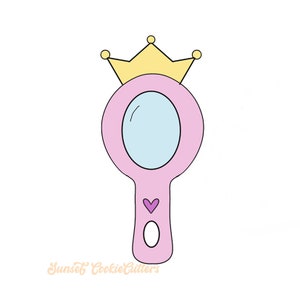 Princess mirror cookiecutter