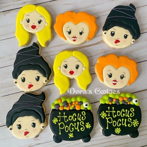 Witch Sisters set of 3 cookie cutters