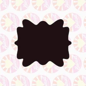 Plaque Cookie Cutter