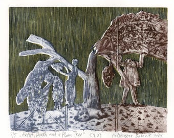Artist, Death and a Plum Tree