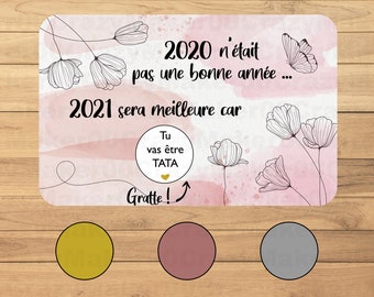 Carte Annonce Tata Etsy Carte Annonce Tata Etsy