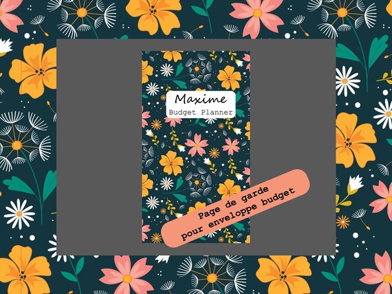 Jolie Page De Garde Classeur www.etsy.com