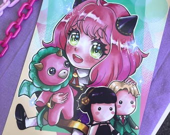 Spy X Family - Anya // A4 glossy print